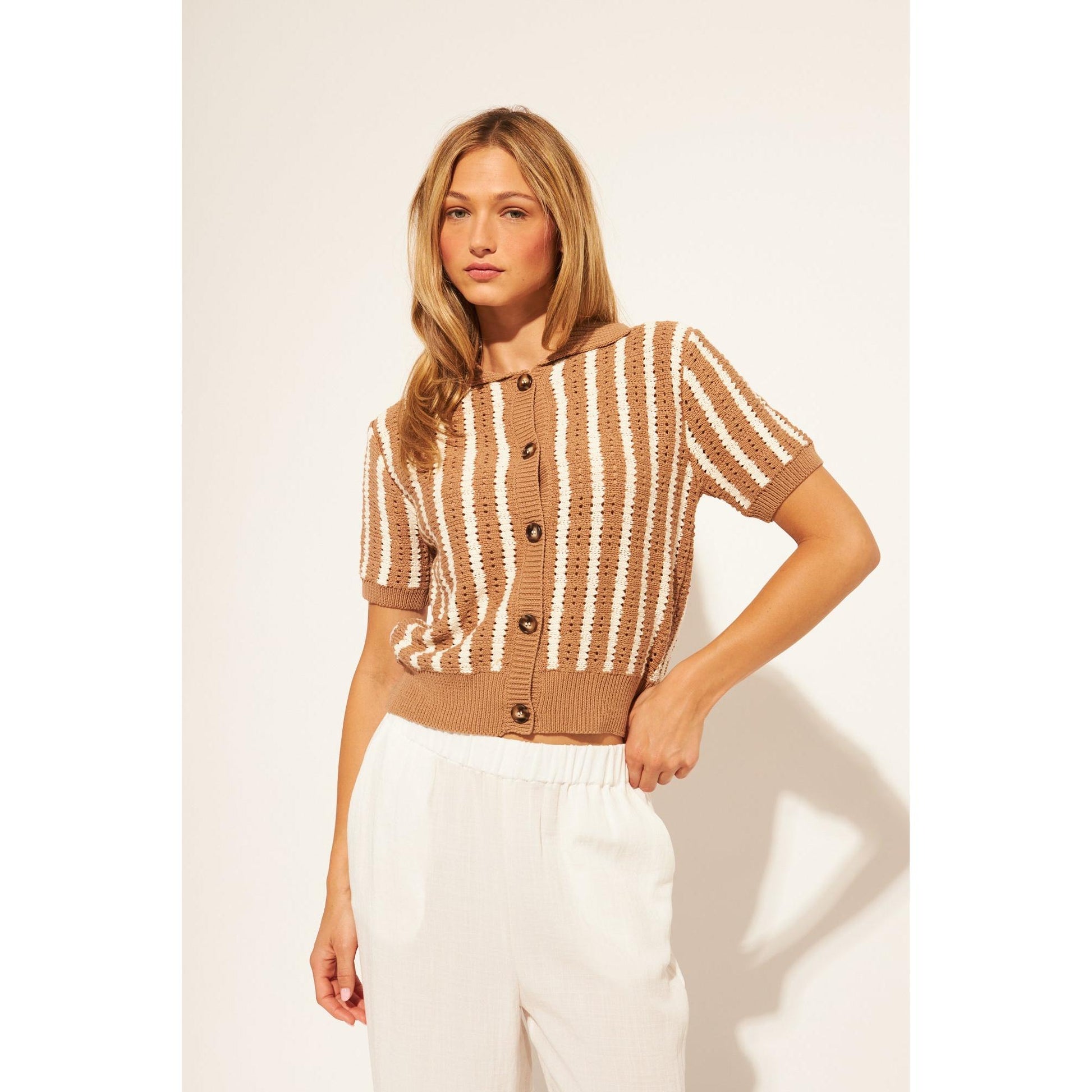 FRANCESCO SWEATER-LADIES SWEATERS & KNITS-JOHN & JENN-JB Evans Fashions & Footwear