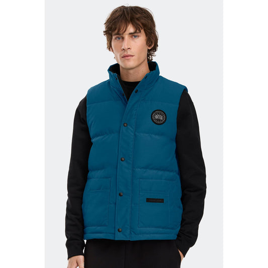 FREESTYLE CREW VEST - BLACK DISC-MENS VESTS-CANADA GOOSE-JB Evans Fashions & Footwear