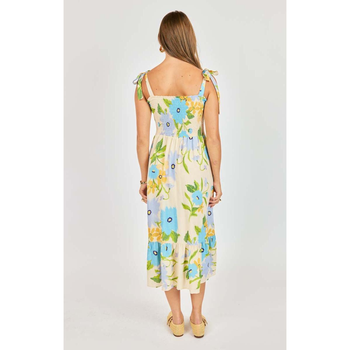 FRESH CUT MIDI DRESS-LADIES DRESSES & JUMPERS-SADIE & SAGE-JB Evans Fashions & Footwear
