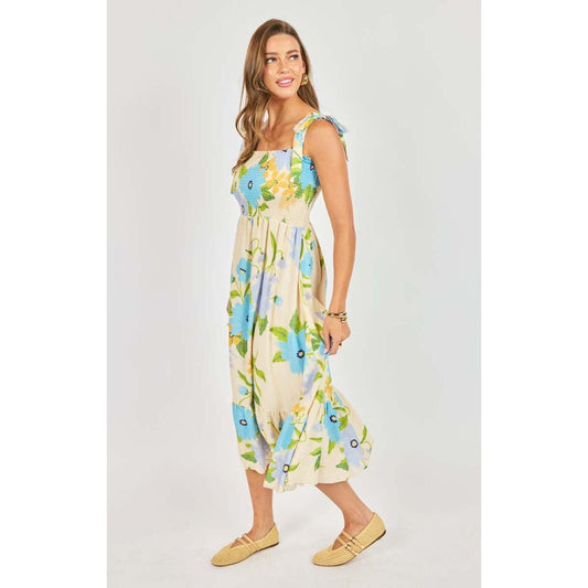 FRESH CUT MIDI DRESS-LADIES DRESSES & JUMPERS-SADIE & SAGE-JB Evans Fashions & Footwear