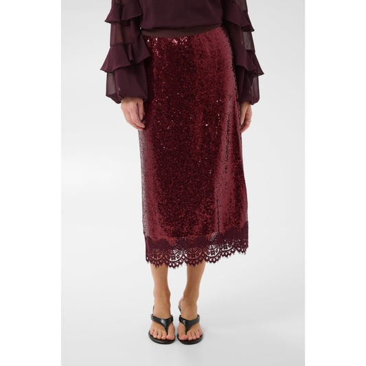FREYJA SKIRT-SKIRTS-CREAM-JB Evans Fashions & Footwear