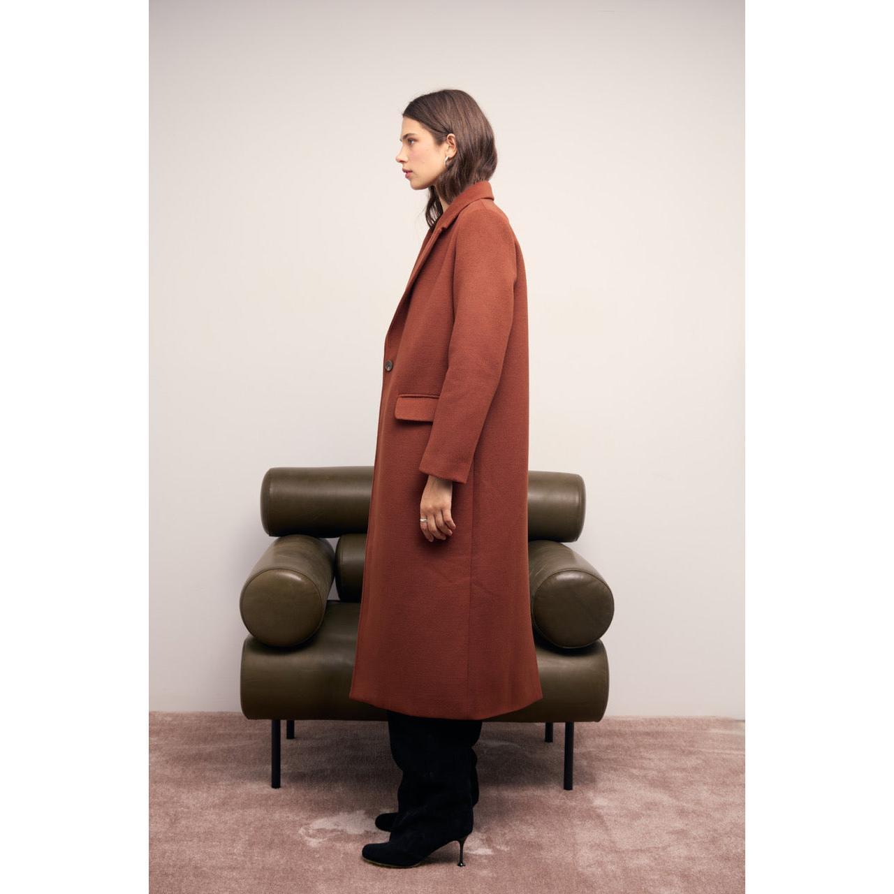 FRIDA LONG COAT-LADIES WINTER COATS & JACKETS-MINK PINK-JB Evans Fashions & Footwear