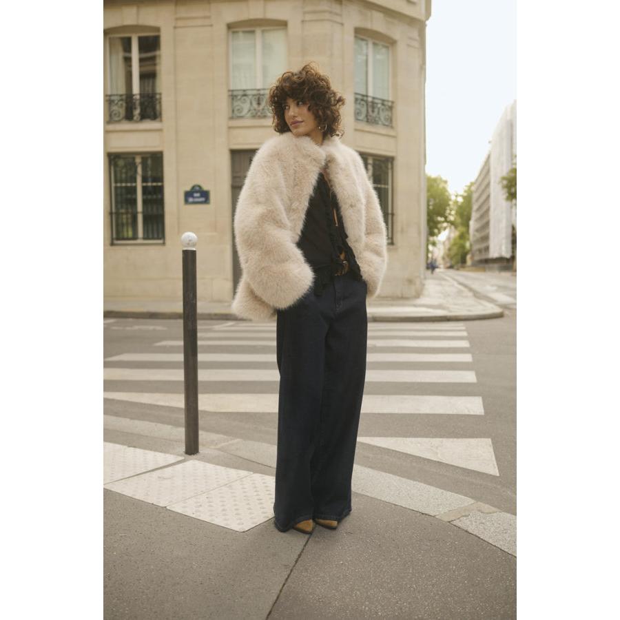 FRIMIA JACKET-LADIES LIGHTWEIGHT COATS & JACKETS-CREAM-JB Evans Fashions & Footwear