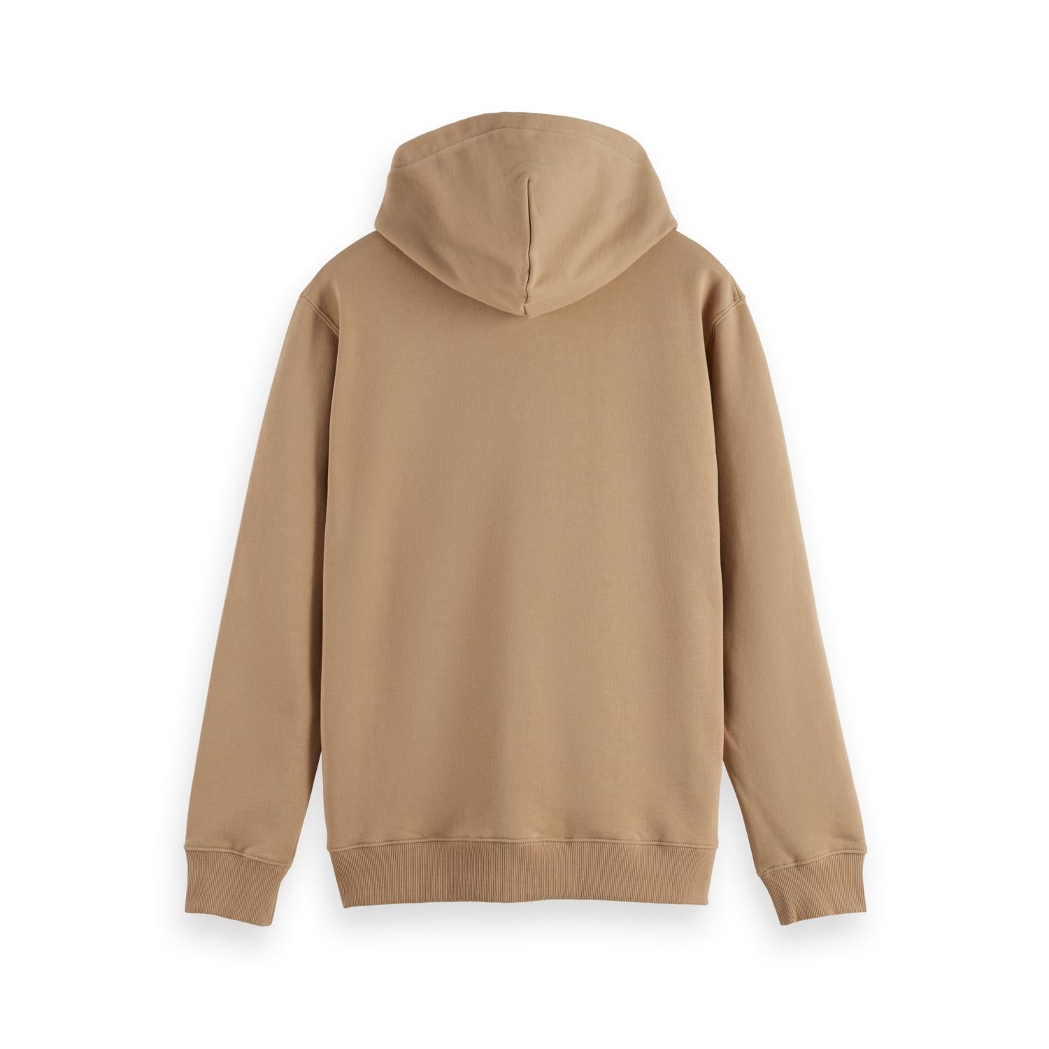 FULL ZIP LOGO HOODIE-MENS SWEATERS & KNITS-SCOTCH & SODA-JB Evans Fashions & Footwear