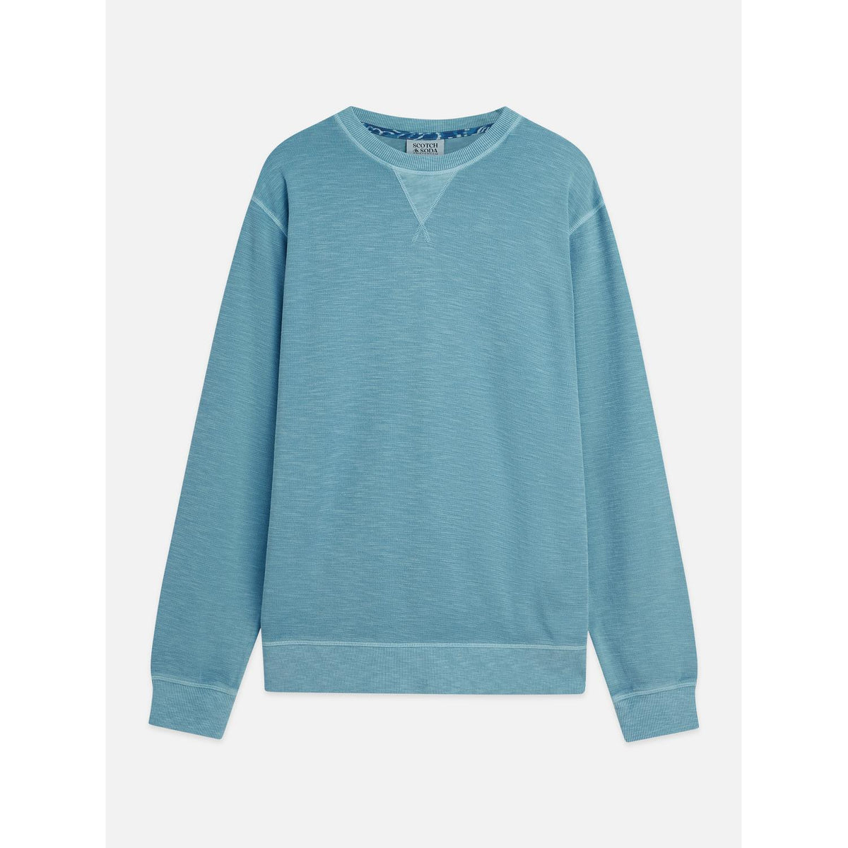 GARMENT DYE REG FIT SWEATSHIRT-MENS SWEATERS & KNITS-SCOTCH & SODA-JB Evans Fashions & Footwear
