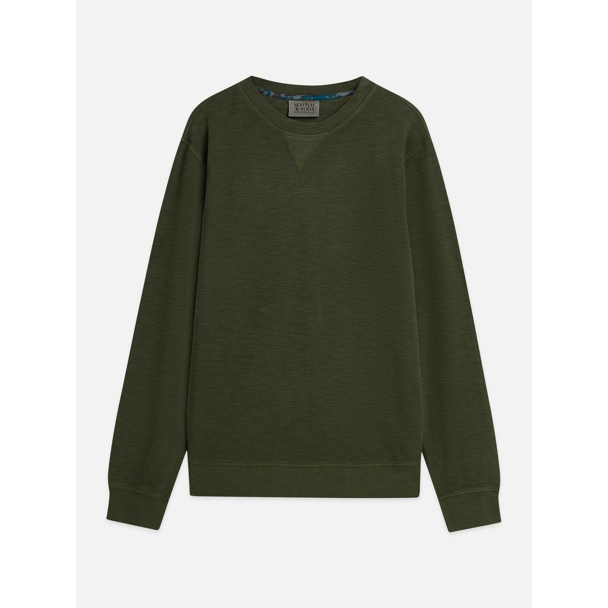 GARMENT DYE REG FIT SWEATSHIRT-MENS SWEATERS & KNITS-SCOTCH & SODA-JB Evans Fashions & Footwear