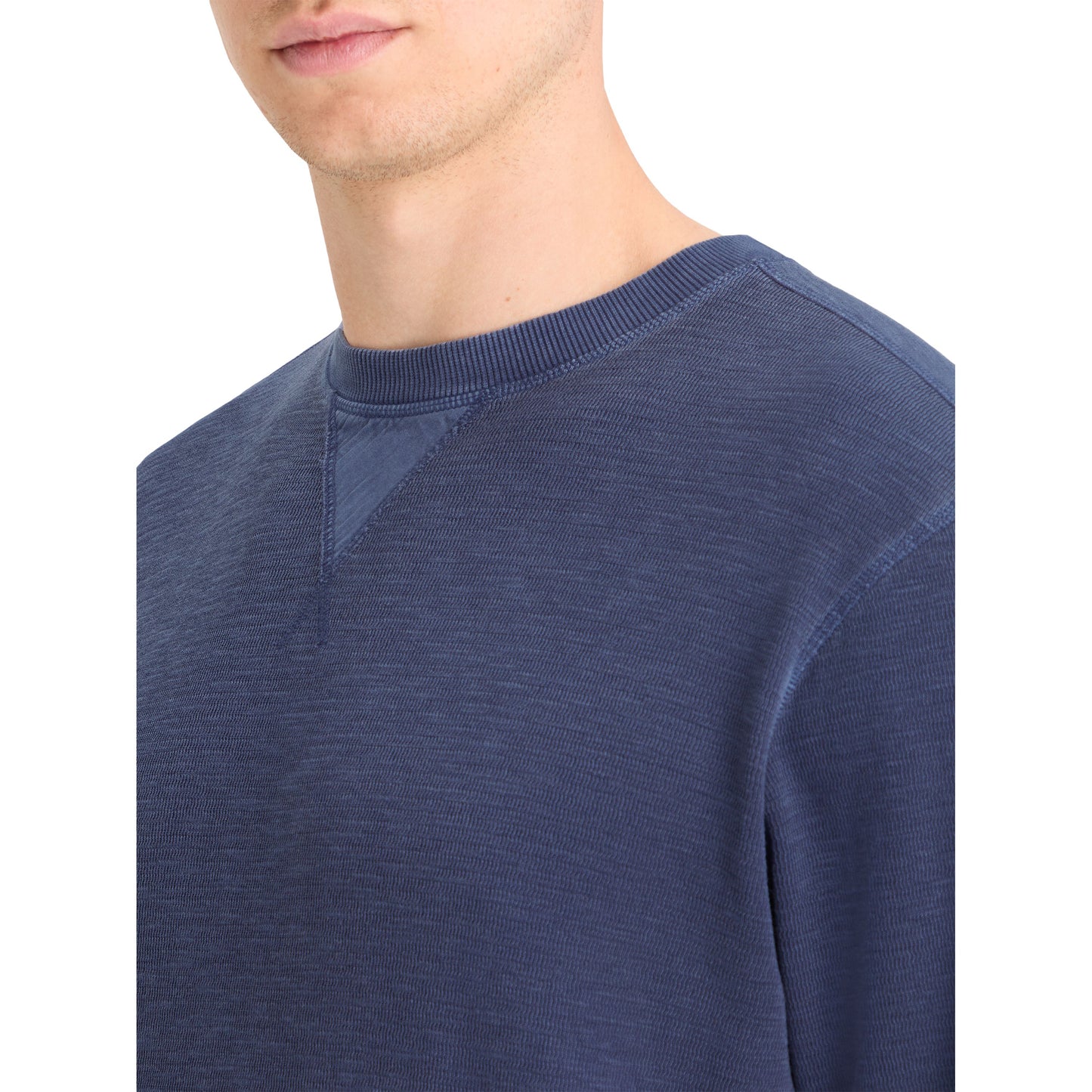 GARMENT DYED STRUCTURED SWEATSHIRT-MENS SWEATERS & KNITS-SCOTCH & SODA-JB Evans Fashions & Footwear