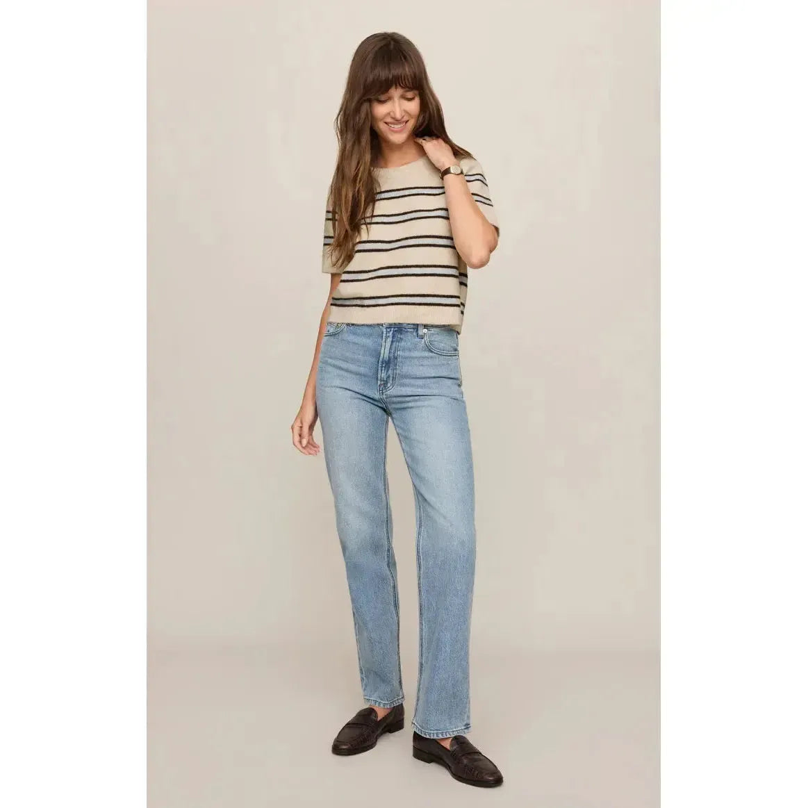 GATEWOOD STRIPE SWEATER-LADIES SWEATERS & KNITS-Z SUPPLY-JB Evans Fashions & Footwear