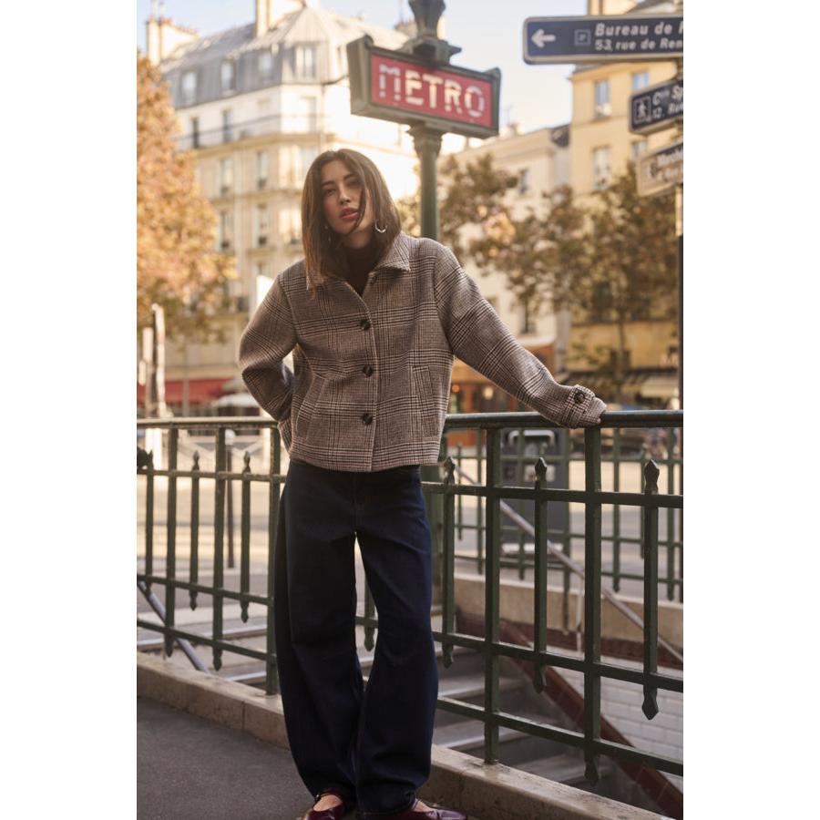 GEORG SHORT COAT-LADIES LIGHTWEIGHT COATS & JACKETS-CREAM-JB Evans Fashions & Footwear
