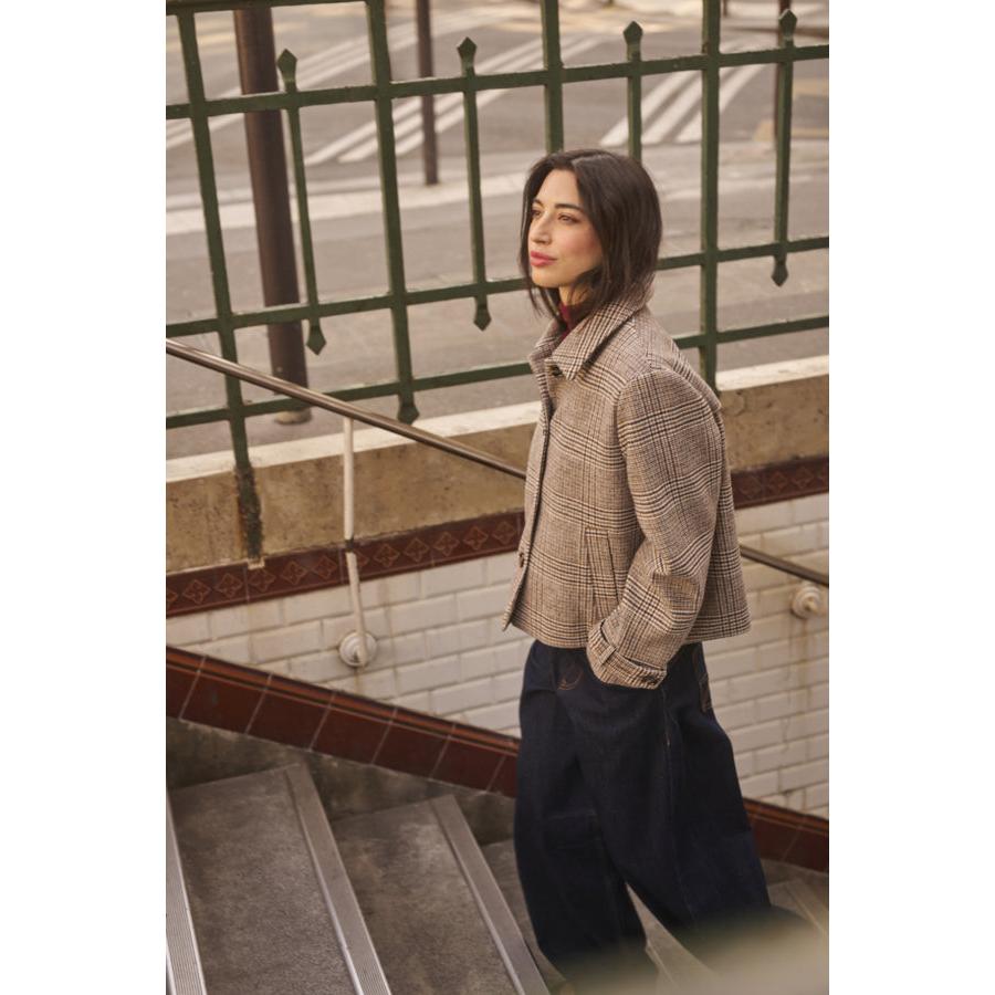 GEORG SHORT COAT-LADIES LIGHTWEIGHT COATS & JACKETS-CREAM-JB Evans Fashions & Footwear
