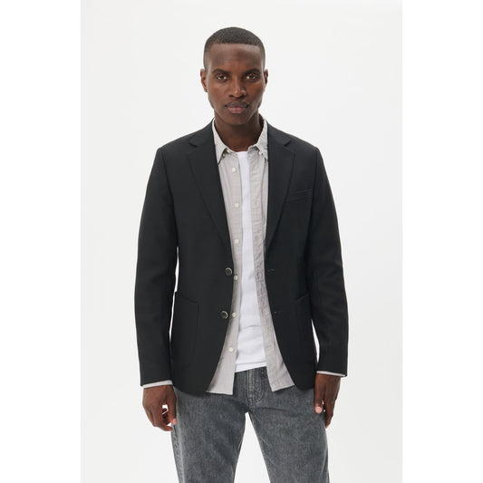 GEORGE TEXTURED WEAVE BLAZER-MENS BLAZERS-MATINIQUE-JB Evans Fashions & Footwear