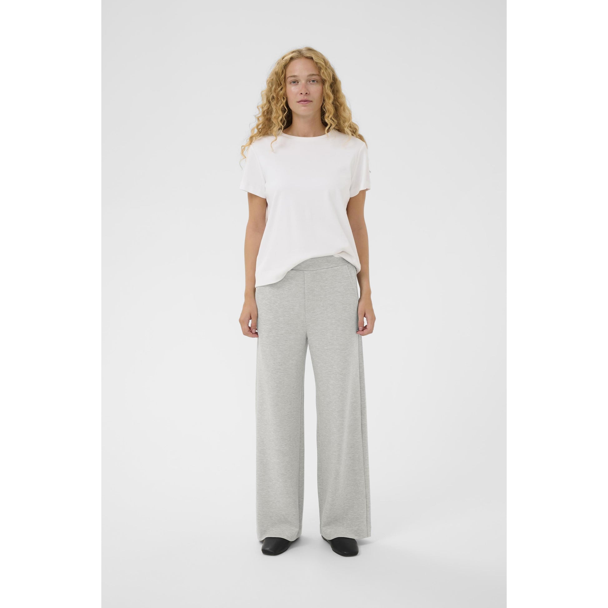 GINCETTE MELANGE PANTS-LADIES PANTS-INWEAR-JB Evans Fashions & Footwear