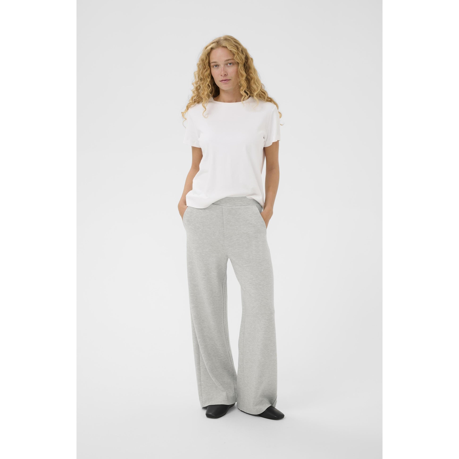 GINCETTE MELANGE PANTS-LADIES PANTS-INWEAR-JB Evans Fashions & Footwear