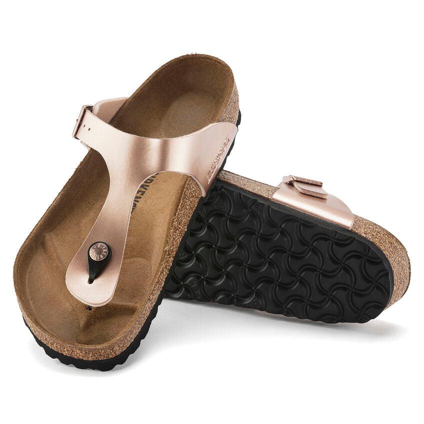 GIZEH BF METALLIC COPPER-SANDALS-BIRKENSTOCK-JB Evans Fashions & Footwear