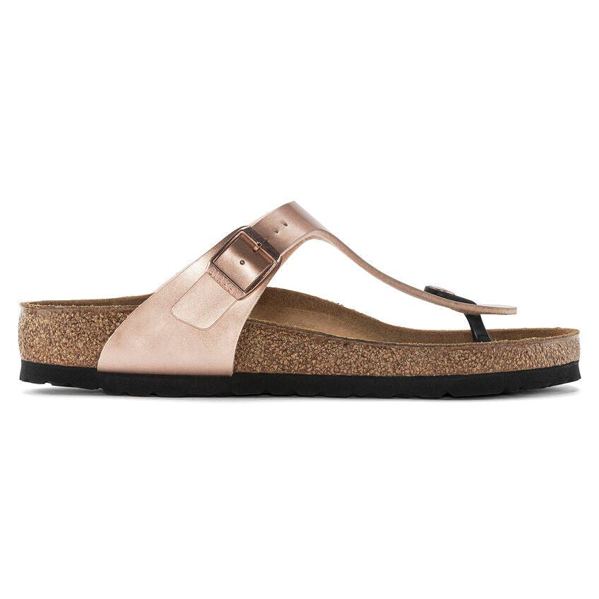 GIZEH BF METALLIC COPPER-SANDALS-BIRKENSTOCK-JB Evans Fashions & Footwear