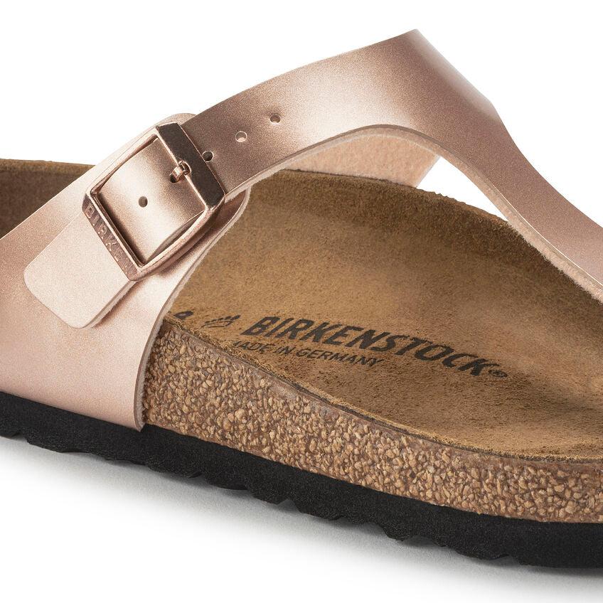 GIZEH BF METALLIC COPPER-SANDALS-BIRKENSTOCK-JB Evans Fashions & Footwear