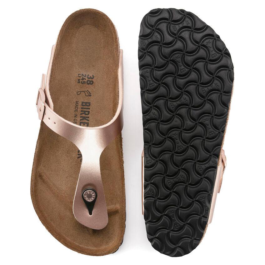 GIZEH BF METALLIC COPPER-SANDALS-BIRKENSTOCK-JB Evans Fashions & Footwear