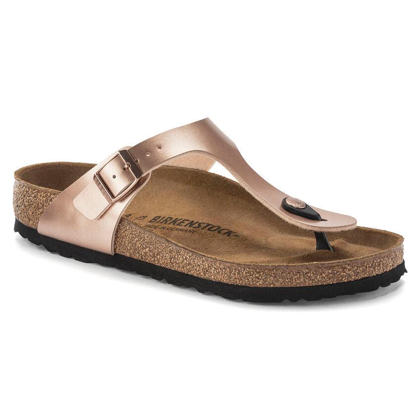 GIZEH BF METALLIC COPPER-SANDALS-BIRKENSTOCK-JB Evans Fashions & Footwear