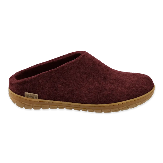 GLERUPS SLIP ON HONEY RUBBER BEET-UNISEX SLIPPERS-GLERUPS-JB Evans Fashions & Footwear