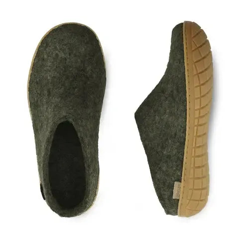 GLERUPS SLIP ON HONEY RUBBER FOREST-UNISEX SLIPPERS-GLERUPS-JB Evans Fashions & Footwear