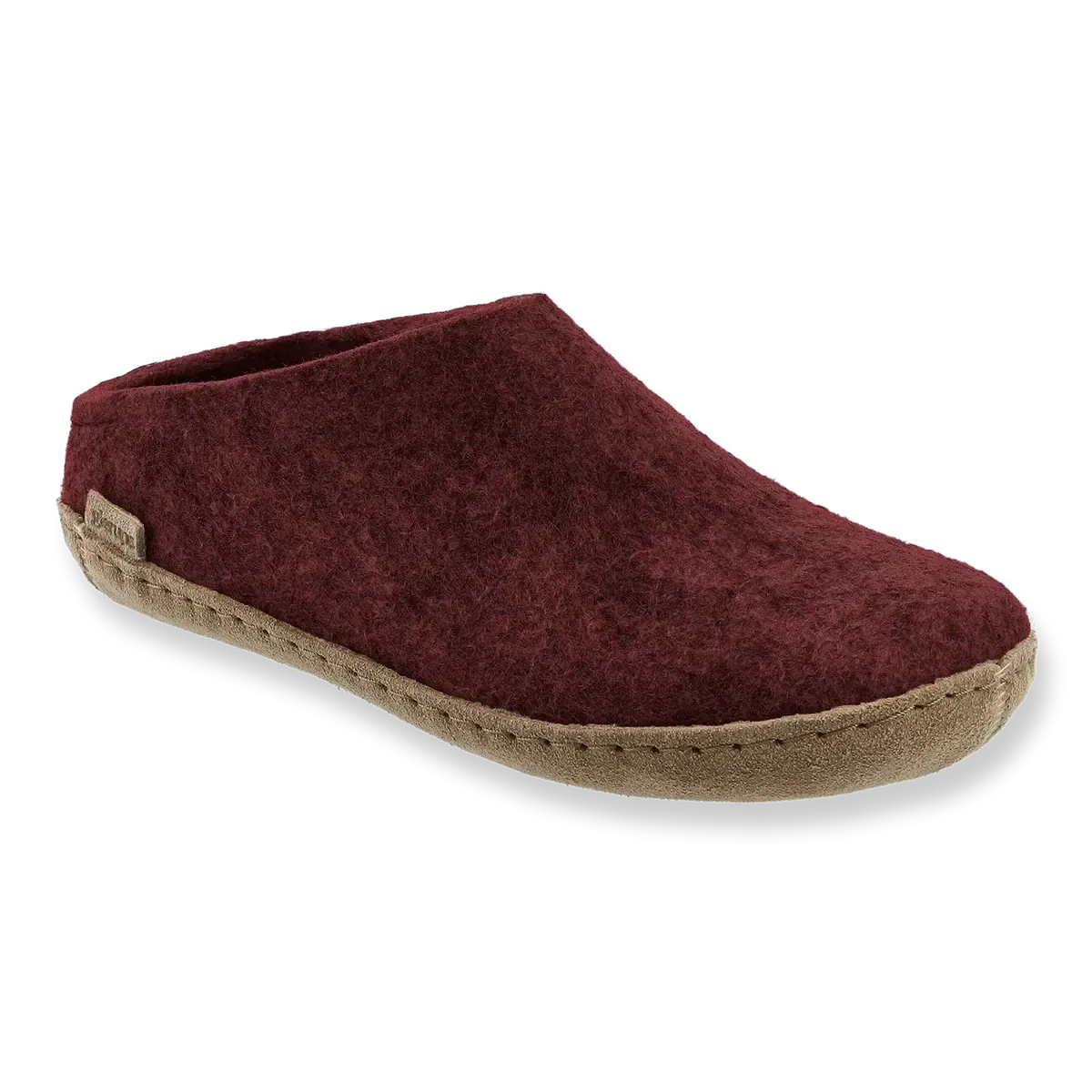 GLERUPS SLIP ON LEATHER BEET-UNISEX SLIPPERS-GLERUPS-JB Evans Fashions & Footwear