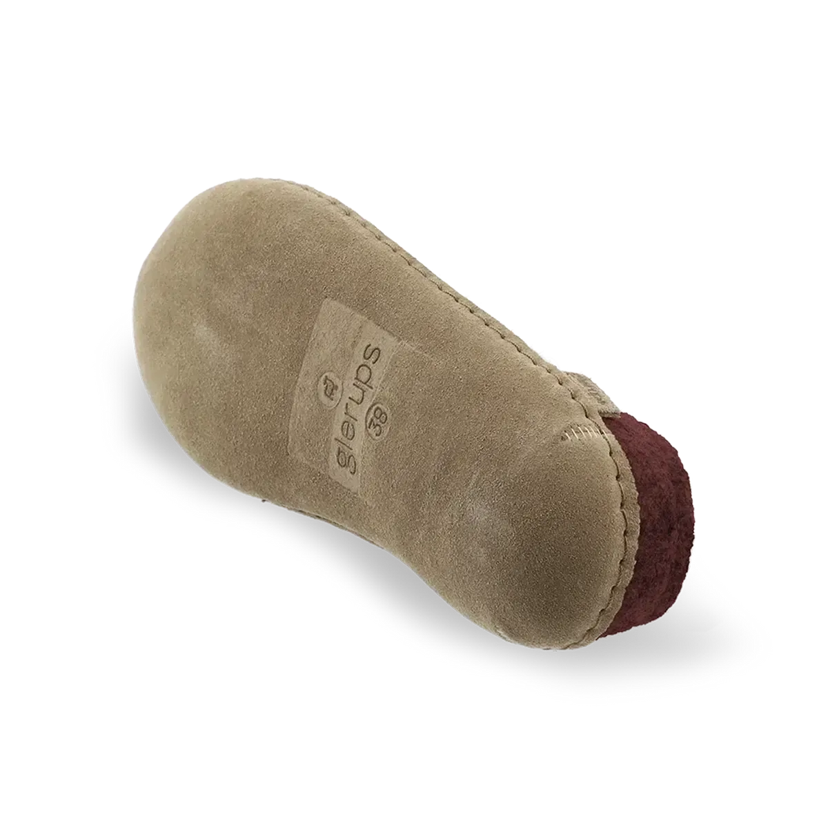 GLERUPS SLIP ON LEATHER BEET-UNISEX SLIPPERS-GLERUPS-JB Evans Fashions & Footwear