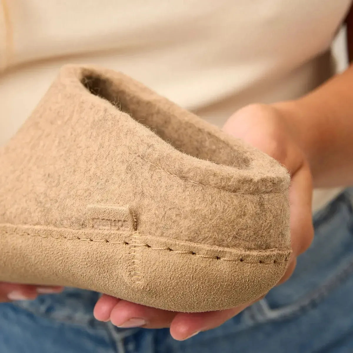 GLERUPS SLIP ON LEATHER SAND-UNISEX SLIPPERS-GLERUPS-JB Evans Fashions & Footwear