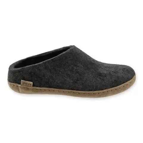 GLERUPS SLIP ON LEATHER SOLE-UNISEX SLIPPERS-GLERUPS-JB Evans Fashions & Footwear