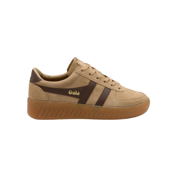 GRANDSLAM SUEDE TRAINER-LADIES SNEAKERS-GOLA-JB Evans Fashions & Footwear