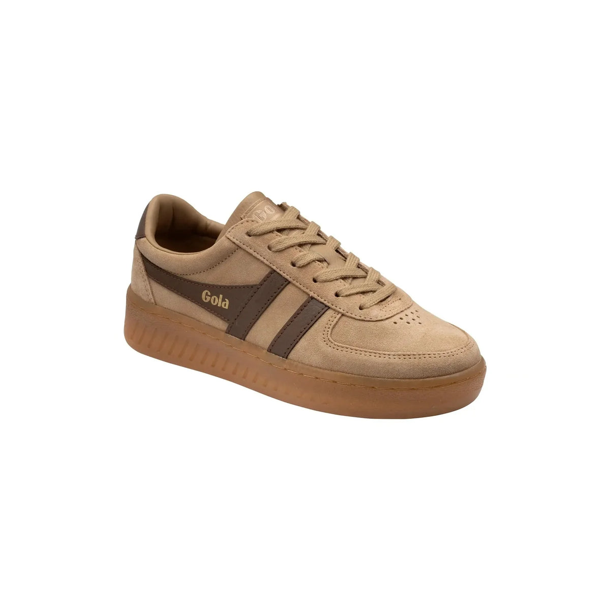 GRANDSLAM SUEDE TRAINER-LADIES SNEAKERS-GOLA-JB Evans Fashions & Footwear