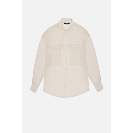 GRAYSON SHEER SHIRT-LADIES TOPS-DELUC-JB Evans Fashions & Footwear