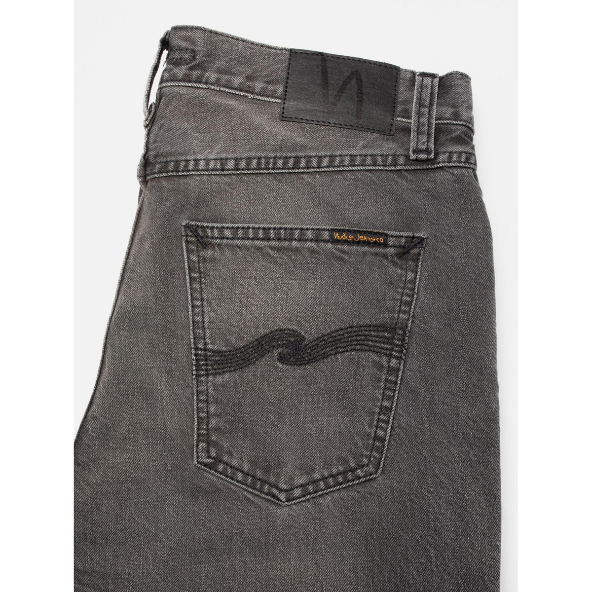 GRITTY JACKSON GREY LAKE-MENS DENIM-NUDIE JEANS CO-JB Evans Fashions & Footwear