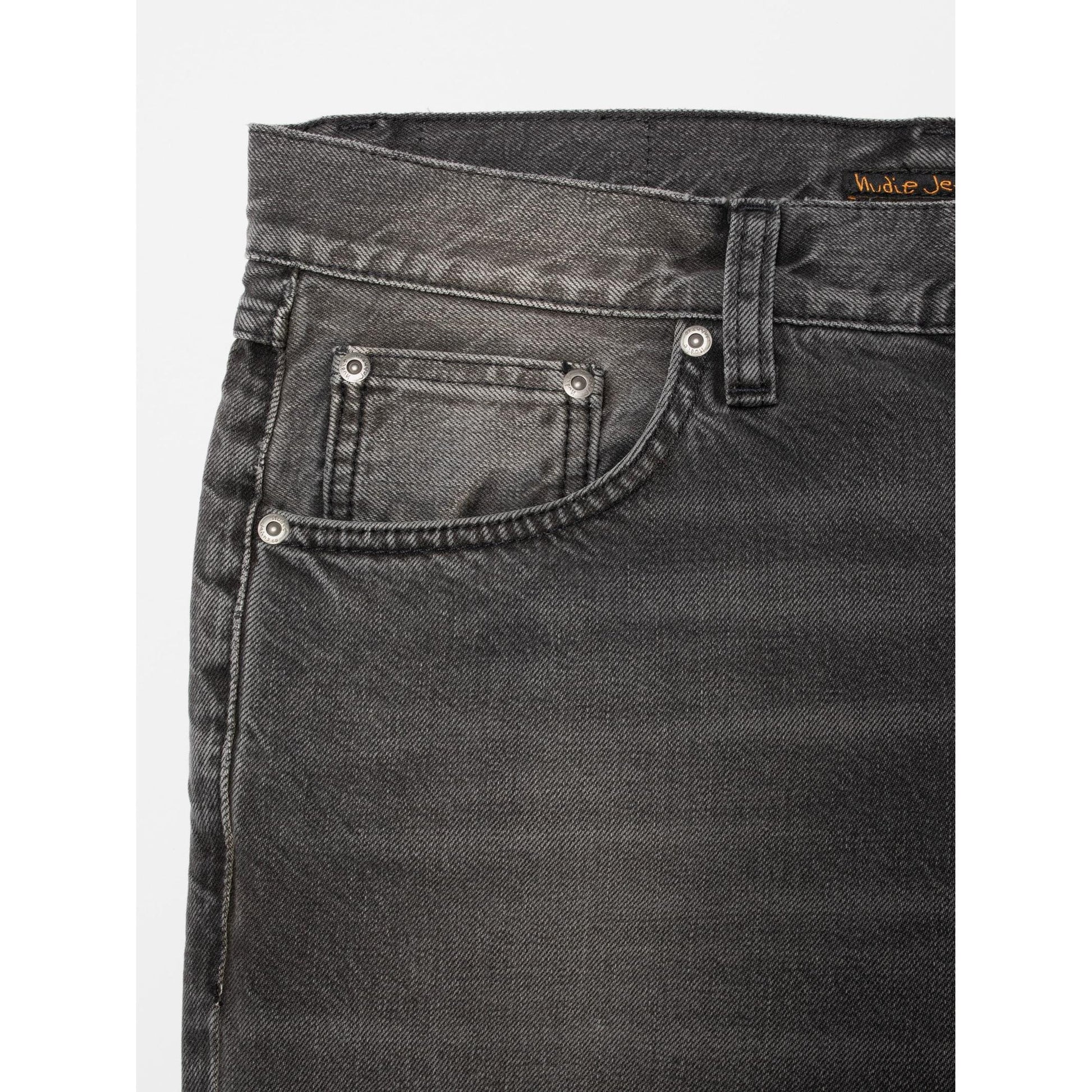 GRITTY JACKSON GREY LAKE-MENS DENIM-NUDIE JEANS CO-JB Evans Fashions & Footwear