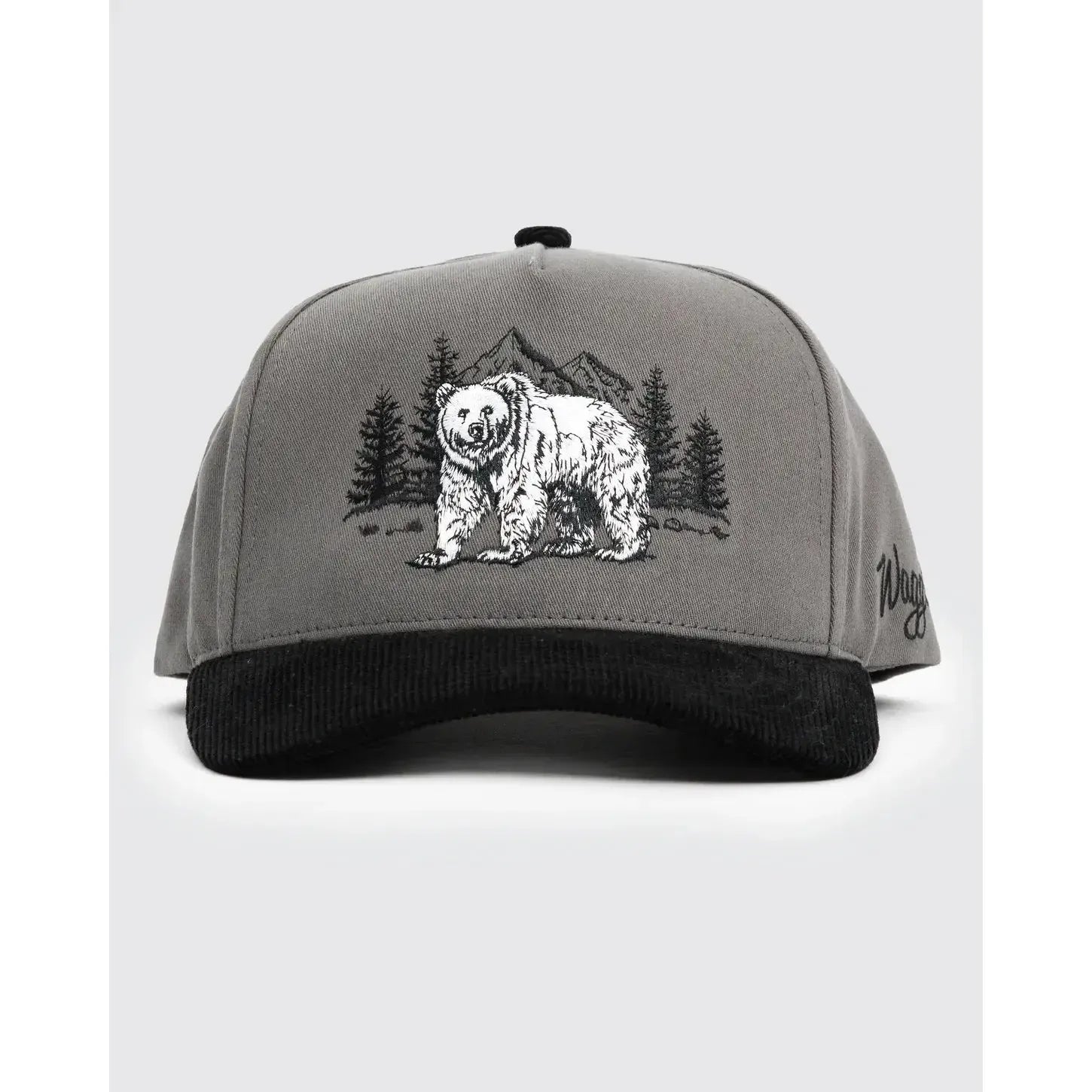 GRIZZ CORDUROY HAT-MENS HATS-WAGGLE-JB Evans Fashions & Footwear
