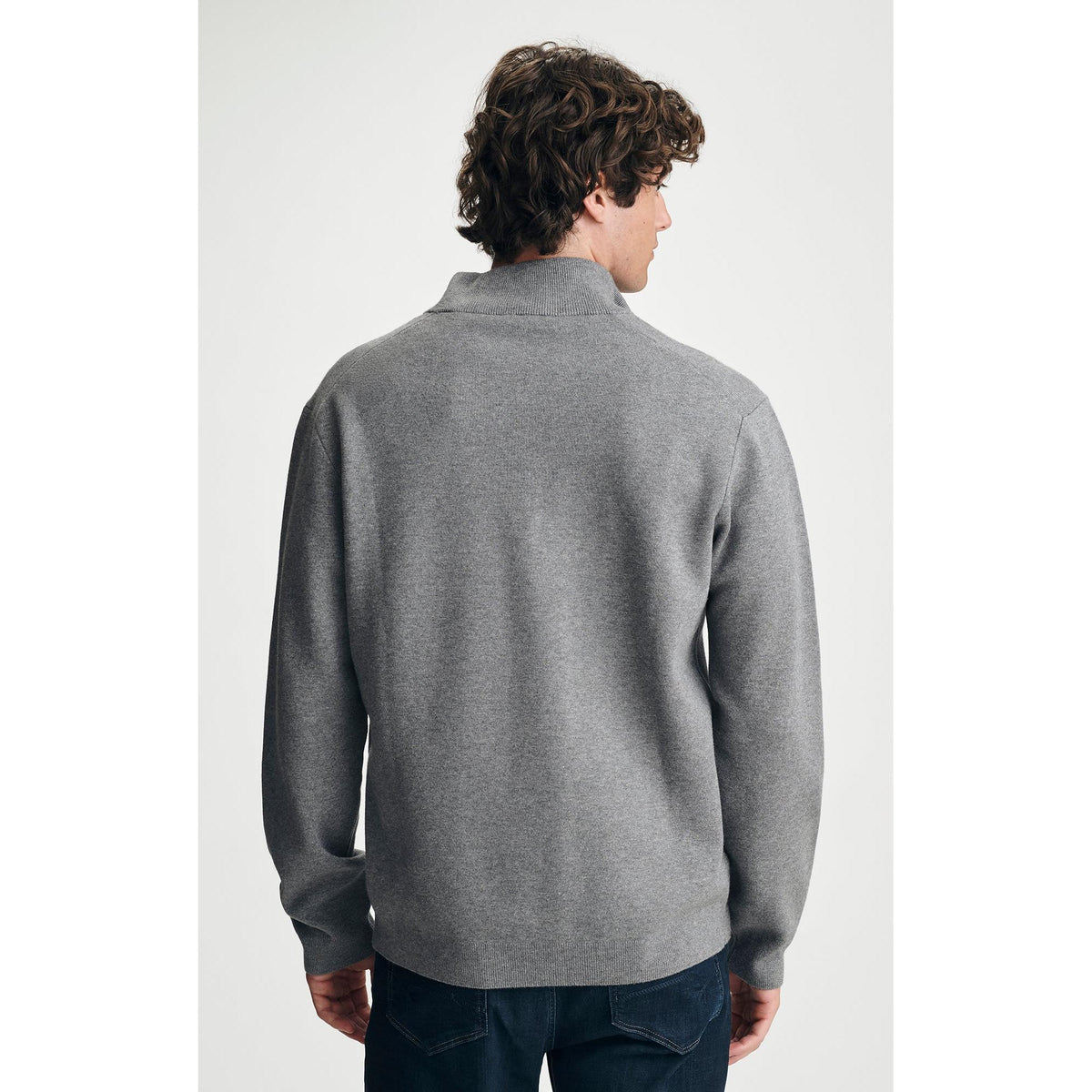 HALF ZIP SWEATER-MENS SWEATERS & KNITS-MAVI-JB Evans Fashions & Footwear