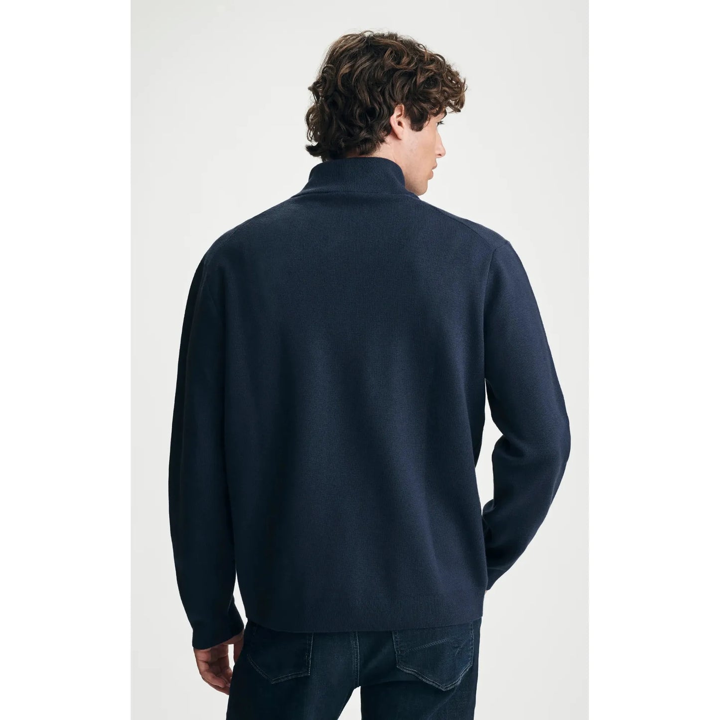 HALF ZIP SWEATER-MENS SWEATERS & KNITS-MAVI-JB Evans Fashions & Footwear