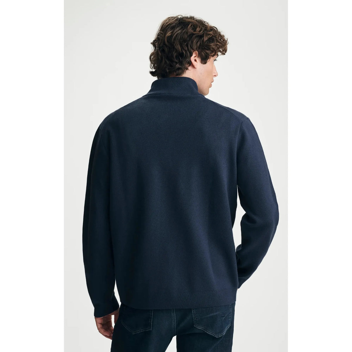 HALF ZIP SWEATER-MENS SWEATERS & KNITS-MAVI-JB Evans Fashions & Footwear