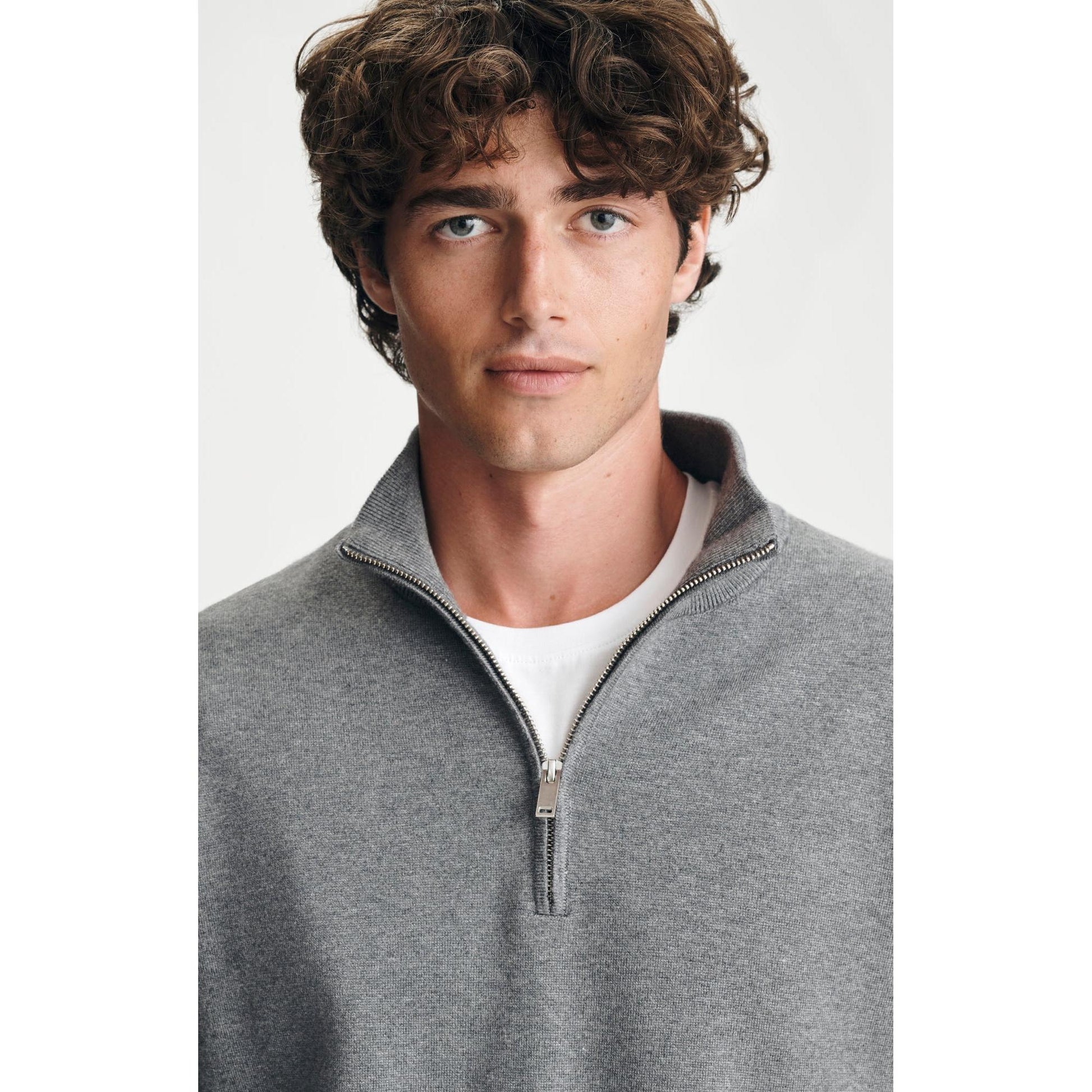 HALF ZIP SWEATER-MENS SWEATERS & KNITS-MAVI-JB Evans Fashions & Footwear