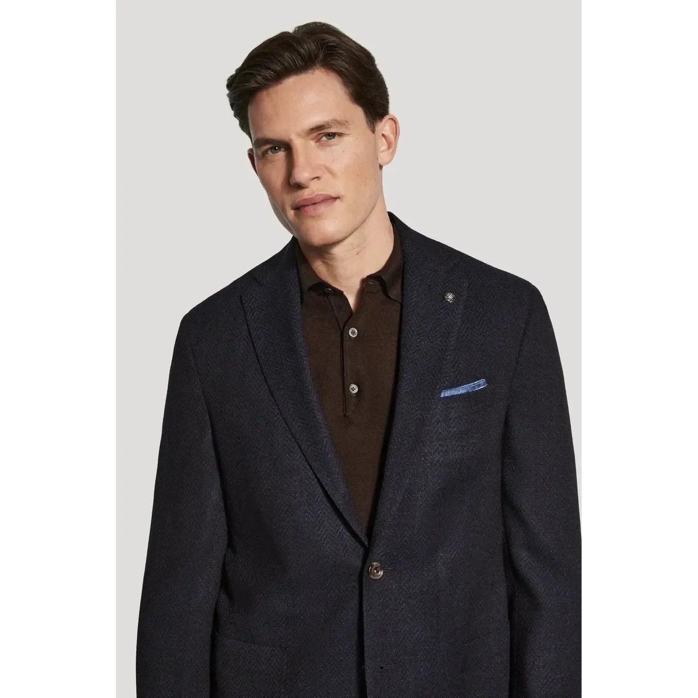 HAMPSTON CHEVRON SPORT JACKET-MENS SPORT JACKETS-JACK VICTOR-JB Evans Fashions & Footwear