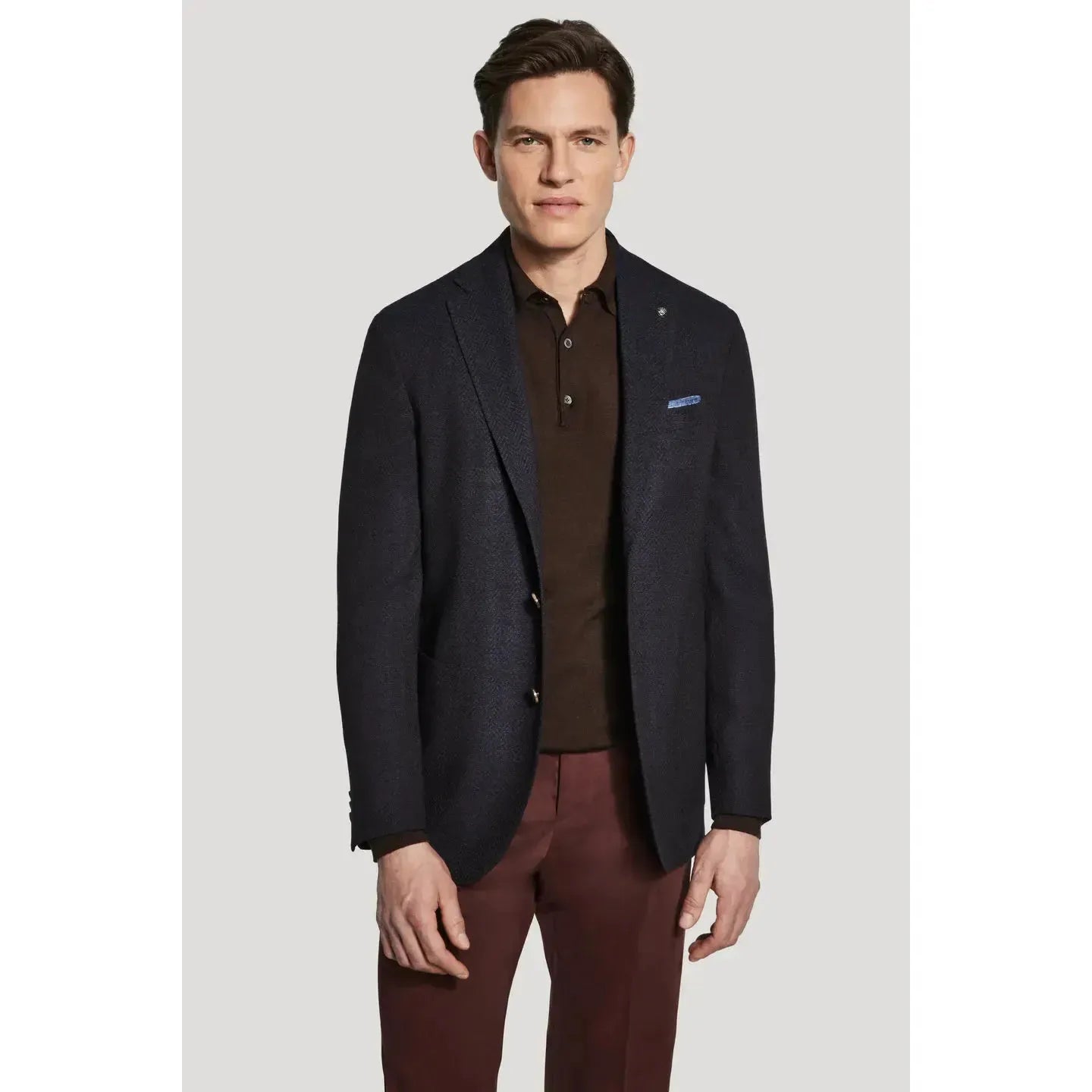 HAMPSTON CHEVRON SPORT JACKET-MENS SPORT JACKETS-JACK VICTOR-JB Evans Fashions & Footwear