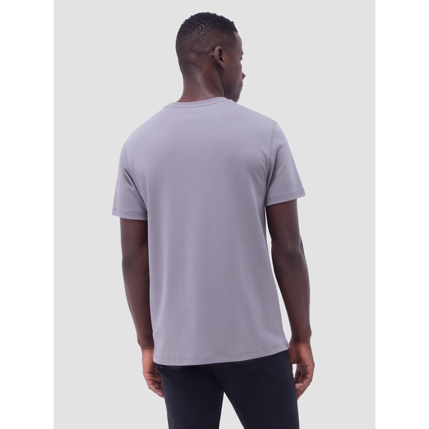 HANK PIMA CREW NECK-MENS T-SHIRTS & POLO'S-BUGATCHI-JB Evans Fashions & Footwear