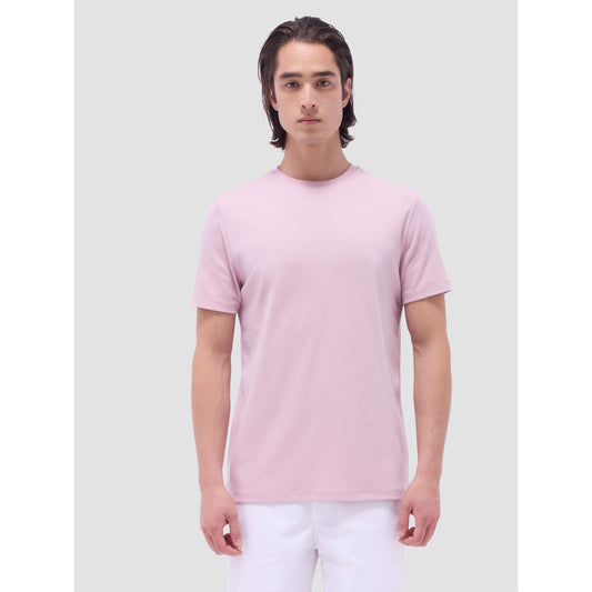 HANK PIMA CREW NECK-MENS T-SHIRTS & POLO'S-BUGATCHI-JB Evans Fashions & Footwear