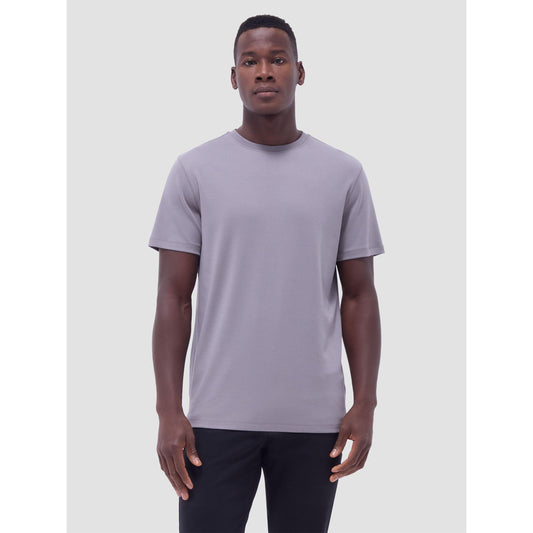 HANK PIMA CREW NECK-MENS T-SHIRTS & POLO'S-BUGATCHI-JB Evans Fashions & Footwear