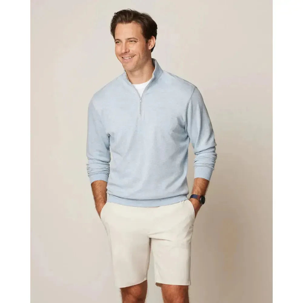 HANKS 1/4 ZIP-MENS SWEATERS & KNITS-JOHNNIE-O-JB Evans Fashions & Footwear