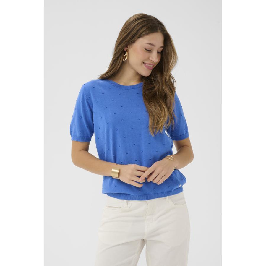 HANNE KNIT PULLOVER-LADIES TOPS-CREAM-JB Evans Fashions & Footwear