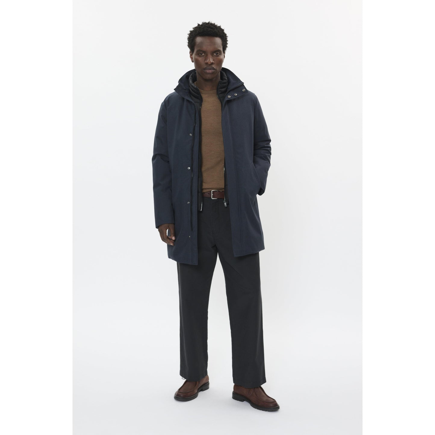 HARVEY L ETHERMALOFT COAT-OVERCOATS-MATINIQUE-JB Evans Fashions & Footwear