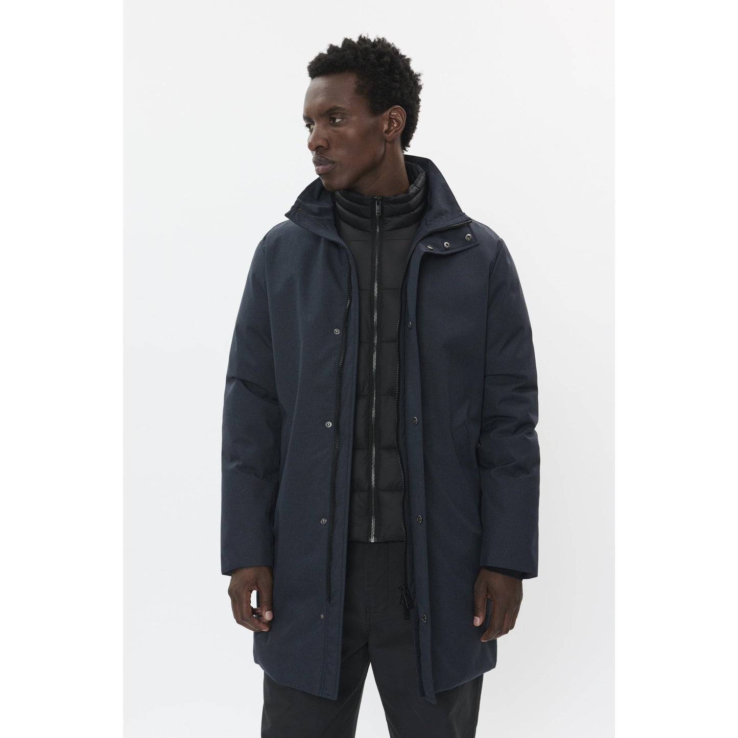 HARVEY L ETHERMALOFT COAT-OVERCOATS-MATINIQUE-JB Evans Fashions & Footwear