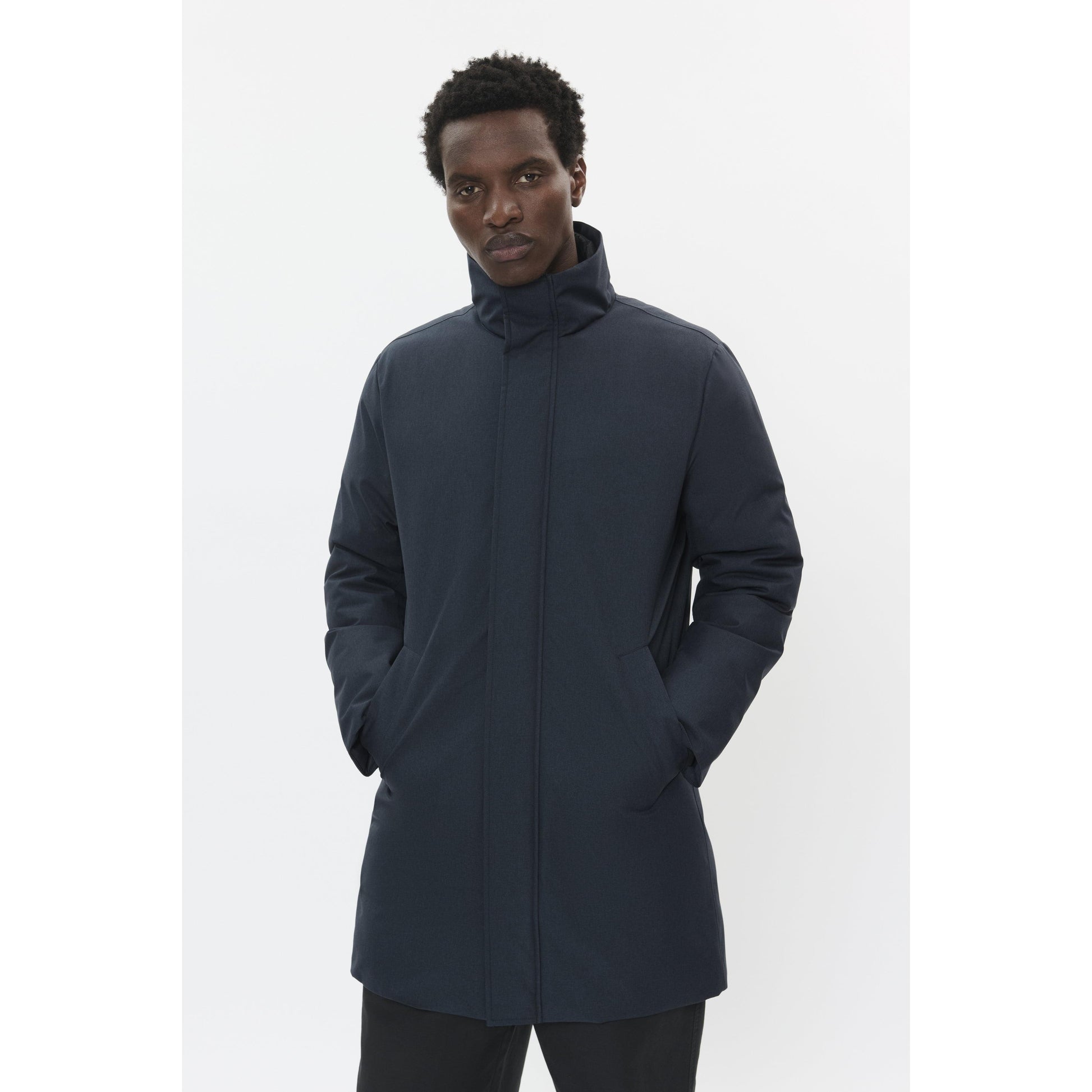 HARVEY L ETHERMALOFT COAT-OVERCOATS-MATINIQUE-JB Evans Fashions & Footwear