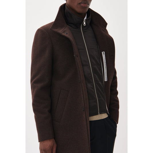 HARVEY N OVERCOAT-OVERCOATS-MATINIQUE-JB Evans Fashions & Footwear