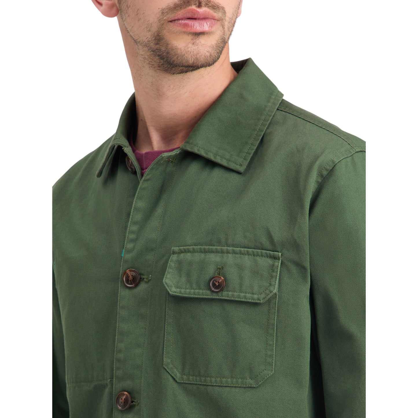 HEAVY TWILL WORKER JACKET-MENS LIGHTWEIGHT COATS & JACKETS-SCOTCH & SODA-JB Evans Fashions & Footwear